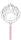 Avenue Mandarine Graffy Stick, Stabmaske Prinzessin