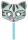 Avenue Mandarine Graffy Stick, Stabmaske katze