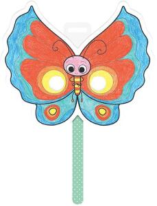 Avenue Mandarine Graffy Stick, Stabmaske Schmetterlin