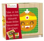 Avenue Mandarine Holzwürfel,Superhelden Früchte