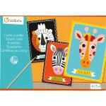 Avenue Mandarine Kreativ-Set 4 Kratzbilder 15x21cm