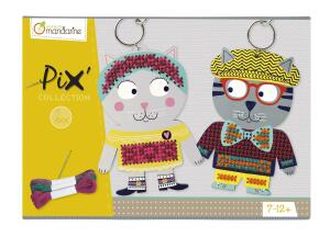 Avenue Mandarine Kreativ Set Pix 2 Tiere z.besticken