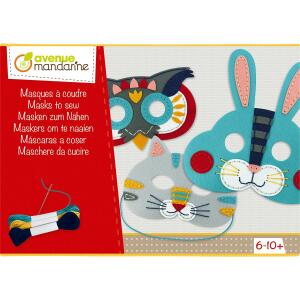 Avenue Mandarine Kreativ-Set, Masken zum Nähen