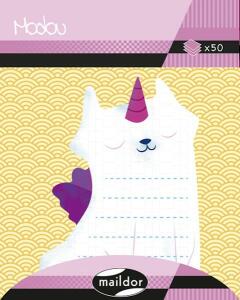 Maildor Modou, Einhorn Katze 7x7 50Bl