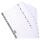 Exacompta Register A4+ Karton 12tlg 1-12 weiss