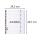 Exacompta Register A4+ Karton 12tlg 1-12 weiss