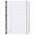 Exacompta Register A4 Karton 25tlg 1-25 weiss