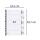 Exacompta Register A4 Karton 5tlg 1-5 weiss