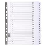 Exacompta Register A4+ Karton 20tlg A-Z weiss
