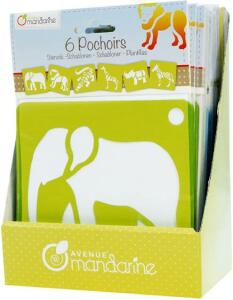 Avenue Mandarine SammelNr. Display Schalblonen 1
