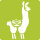 Avenue Mandarine 6 Schablonen sortiert, Lama