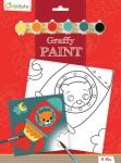 Avenue Mandarine Graffy Paint Bär Rakete 20x20+Farbe