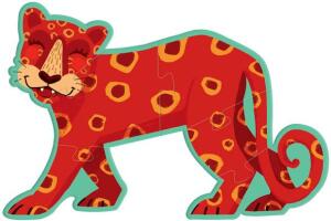 Avenue Mandarine 3 XL Puzzles, Dschungeltiere