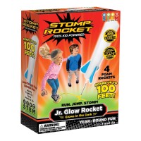 Stomp Rocket Jr. Glow, 4 Rkts