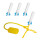 Stomp Rocket Jr. Glow, 4 Rkts