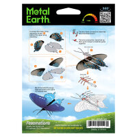 Invento Metal Earth Multicolor Schmetterling Pipevine Swallowtail