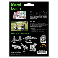 Metal Earth Fahrzeuge Golf Cart Set