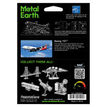 Metal Earth Boeing Commercial Jet Boeing 747