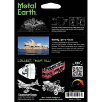 Metal Earth Architektur Sydney Opera House