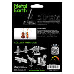 Metal Earth Musikinstrumente Bass Fiddle