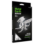 Metal Earth Dragon Silver
