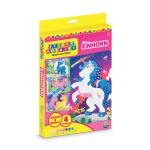 Sticky Mosaics Glitzer Einhorn
