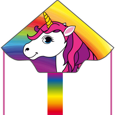 Ecoline Kinderdrachen Simple Flyer 120 cm Unicorn