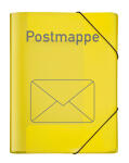 Postmappe A4 VELOCOLOR PP