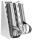 Standardgraph Twist & Swing Lineal 30 cm B&W Motive sortiert 72er Display