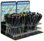 Standardgraph Creativ Italic Marker 2 s mit je 4 Ringen à 10 Marker im Display