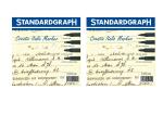 Standardgraph Creativ Italic Marker mit 4 Ringen à...