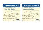 Standardgraph Creativ Italic Marker mit 4 Ringen à...