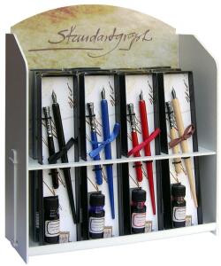 Standardgraph Kalligraphie-Set COMBI mit 4 x 3 Sets sortiert im Display
