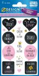 Zweckform Sticker Geburtstag Deko Sticker. Sonderform:...