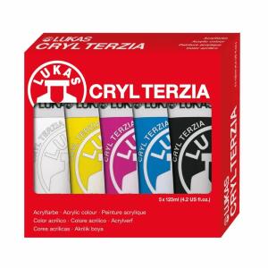 MALSET CRYL TERZIA 5X125ML Nerchau 0 KASTEN OHNE AQUAREL