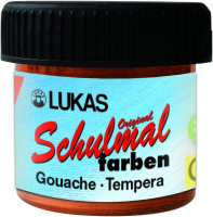 Schulmalfarbe 18ml siena LACUFA K102051 Becher