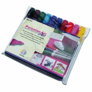 PORCELANART PEN 10ER SET Nerchau 0 WINDOW ART + PORCELAN ART