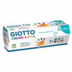 Fingerfarben 100ml 6Farben sortiert NERCHAU F534100 GIOTTO