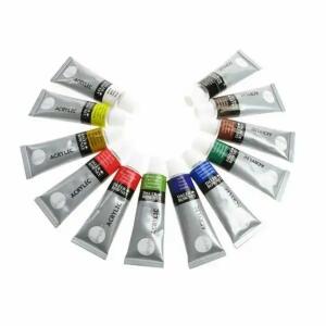 Acrylfarbe 12 Farben D126500012/86670034 12x12ml