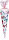 Nestler Schultüte Organza 85 cm 12-eck Glitzer Schmetterling