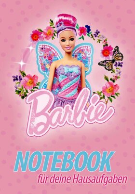 Nestler Hausaufgabenheft A5 Barbie Feenprinzes Liz. Mattel