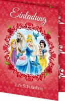 Nestler Einladungskarte 17 x 12 cm Princess Liz. Disney