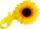Nestler Dekoverschluß Sonnenblume ca. 22 cm
