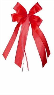 Nestler Geschenkschleife rot ca. 17 x 31 cm