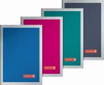 BRUNNEN 104644103 Heft Metallic A7 liniert extrastarker Umschlag