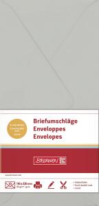 BRUNNEN Briefumschl. DL grau 4003273669130