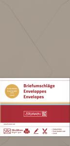 BRUNNEN Briefumschl. DL taupe 4003273669369