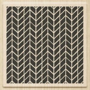 HEYDA 211801700 Stempel Hintergrundstempel Knitting Holz matt lackiert