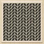 HEYDA 211801700 Stempel Hintergrundstempel Knitting Holz...