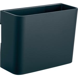 SIGEL GL802 Stifteköcher Artverum M - anthrazit - 12 x 9,40 x 5,10 cm - Kunststoff, Neodym - magnetischer Clip zur Anbringung - für Glas-Magnetboards
